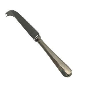 Sakowitz Sheffield England Cheese Knife Stainless Steel Silver Plate Handle 8"